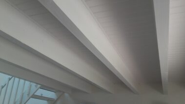 peinture poutre en bois La Salvetat Saint Gilles