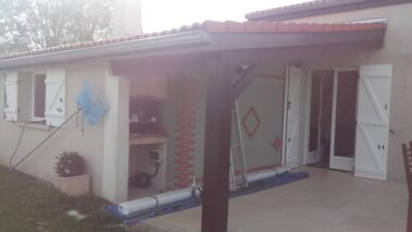 rénovation pergola bois 31880