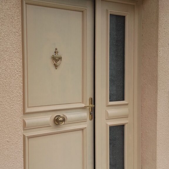 rénovation porte bois