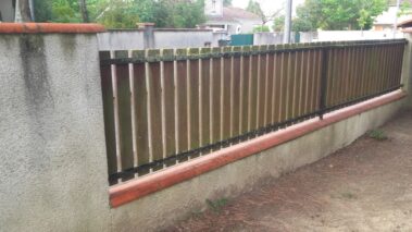 entretien bois cloture la salvetat