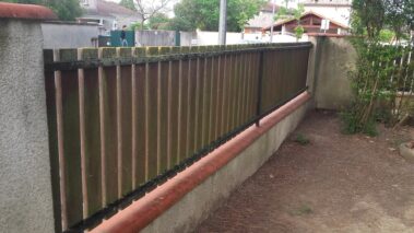 peinture cloture bois la salvetat
