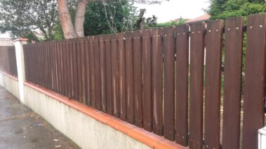 traitement bois cloture la salvetat