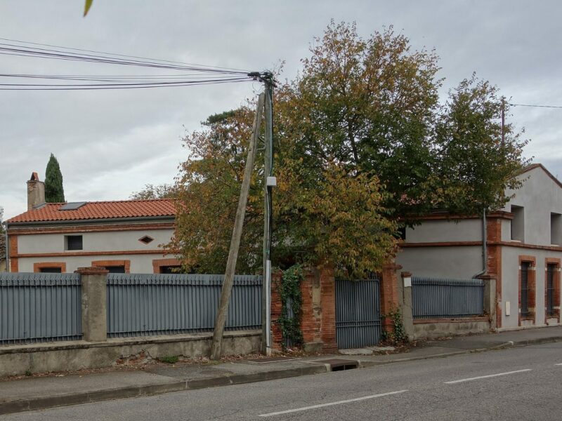 Maison du chemin du Ramelet-Moundi, à Tournefeuille, où intervient notre peintre en bâtiment